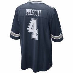 Dak Prescott Dallas Cowboys Game Team Jersey Navy - Nike