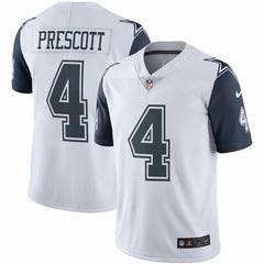 Dak Prescott Dallas Cowboys Color Rush Vapor Limited Jersey White - Nike