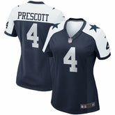 Dak Prescott Dallas Cowboys Women's Alternate Game Team Jersey Navy - Nike