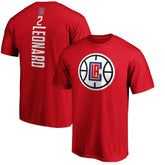 Fanatics - Kawhi Leonard LA Clippers Team Playmaker Name & Number T-Shirt - Red
