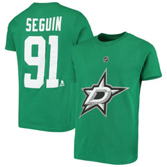 Tyler Seguin Dallas Stars - Youth Player Name & Number T-Shirt Kelly Green
