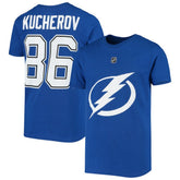 Nikita Kucherov Tampa Bay Lightning - Youth Player Name & Number T-Shirt Royal