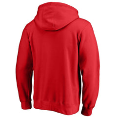 Fanatics - Washington Wizards Icon Primary Logo Fitted Pullover Hoodie - Red