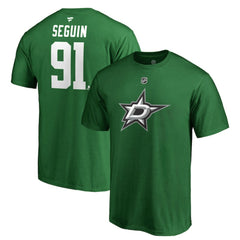 Tyler Seguin Dallas Stars - Fanatics Authentic Stack Player Name & Number T-Shirt Kelly Green