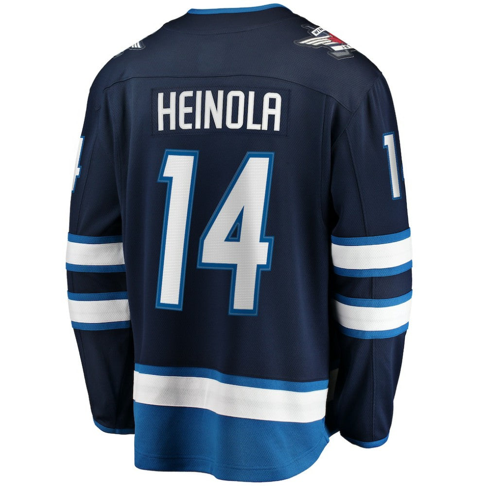 Ville Heinola Winnipeg Jets Fanatics Home Breakaway Player Jersey - Navy | NHL Jerseys