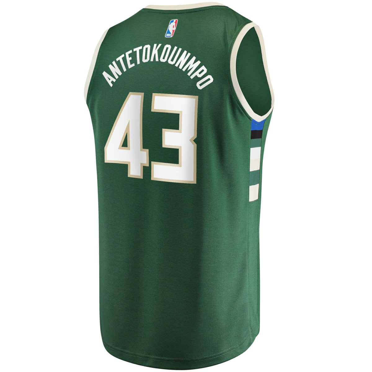 Thanasis Antetokounmpo Milwaukee Bucks Fast Break Replica Player Jersey - Icon Edition - Hunter Green | NBA Jerseys