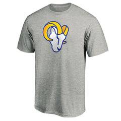Los Angeles Rams Primary Logo T-Shirt Heather Gray - Fanatics