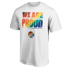 NBA - Golden State Warriors We Are Proud T-Shirt - White