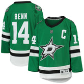 Jamie Benn Dallas Stars - Youth Home Replica Player Jersey Kelly Green