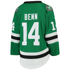 Jamie Benn Dallas Stars - Youth Home Replica Player Jersey Kelly Green