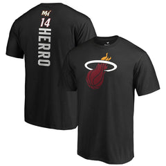 NBA - Tyler Herro Miami Heat Playmaker Name & Number T-Shirt - Black