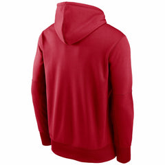 Tampa Bay Buccaneers Fan Gear Wordmark Performance Pullover Hoodie Red - Nike