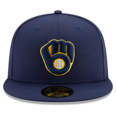 Milwaukee Brewers New Era Home Authentic Collection On-Field 59FIFTY Fitted Hat Near Me