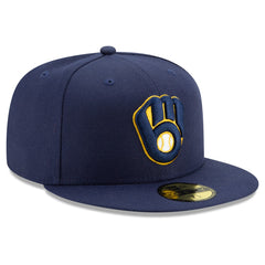 Milwaukee Brewers New Era Home Authentic Collection On-Field 59FIFTY Fitted Hat Near Me