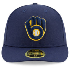 Milwaukee Brewers New Era Authentic Collection On-Field Low Profile 59FIFTY Fitted Hat Clearance