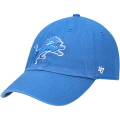 Detroit Lions '47 Primary Clean Up Adjustable Hat Blue - 47 brand