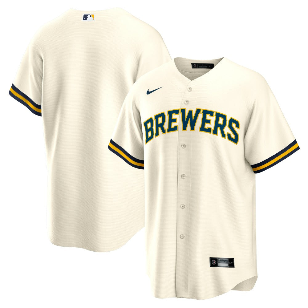 Milwaukee Brewers Nike Home Replica Team Jersey Lifestyle
