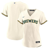 Milwaukee Brewers Nike Women's Home Replica Team Jersey On Sale
