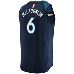 Fanatics - Jordan McLaughlin Minnesota Timberwolves Fast Break Player Jersey - Icon Edition - Navy