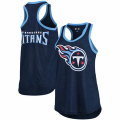 Tennessee Titans G-III 4Her by Carl Banks Women's Tater Tank Top Navy - NFL