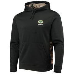 Green Bay Packers Dunbrooke Logo Ranger Pullover Hoodie Black/Realtree Camo - NFL