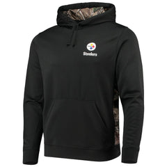 Pittsburgh Steelers Dunbrooke Logo Ranger Pullover Hoodie Black/Realtree Camo - NFL