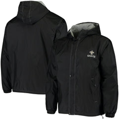 New Orleans Saints Dunbrooke Logo Legacy Stadium Full-Zip Jacket- Black - NFL
