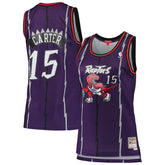 Mitchell & Ness - Vince Carter Toronto Raptors Women's 1998/99 Hardwood Classics Swingman Jersey - Purple