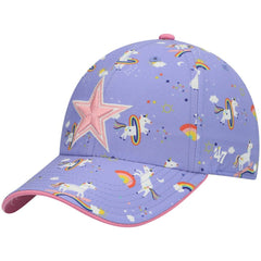 Dallas Cowboys '47 Girls Preschool Unicorn Clean Up Adjustable Hat Purple - 47 brand