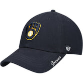 Milwaukee Brewers '47 Women's Team Miata Clean Up Adjustable Hat Lifestyle