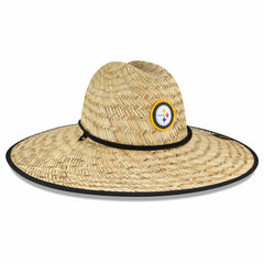 Pittsburgh Steelers New Era NFL Training Camp Straw Lifeguard Hat Natural - NFL