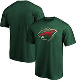 Minnesota Wild - Fanatics Team Primary Logo T-Shirt Green