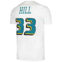 Mitchell & Ness - Grant Hill Detroit Pistons Hardwood Classics Stitch Name & Number T-Shirt - White