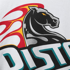Mitchell & Ness - Grant Hill Detroit Pistons Hardwood Classics Stitch Name & Number T-Shirt - White