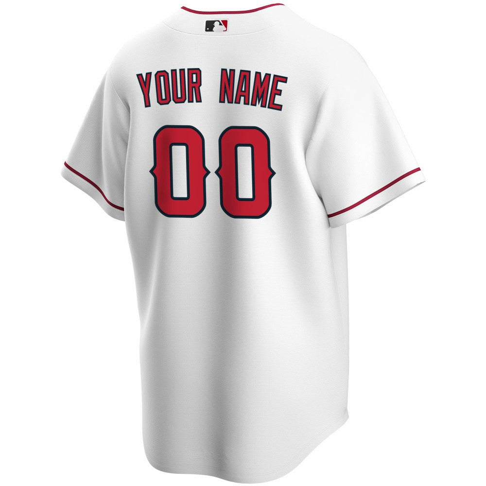 Los Angeles Angels Nike Home Replica Custom Jersey - White | MLB Jerseys