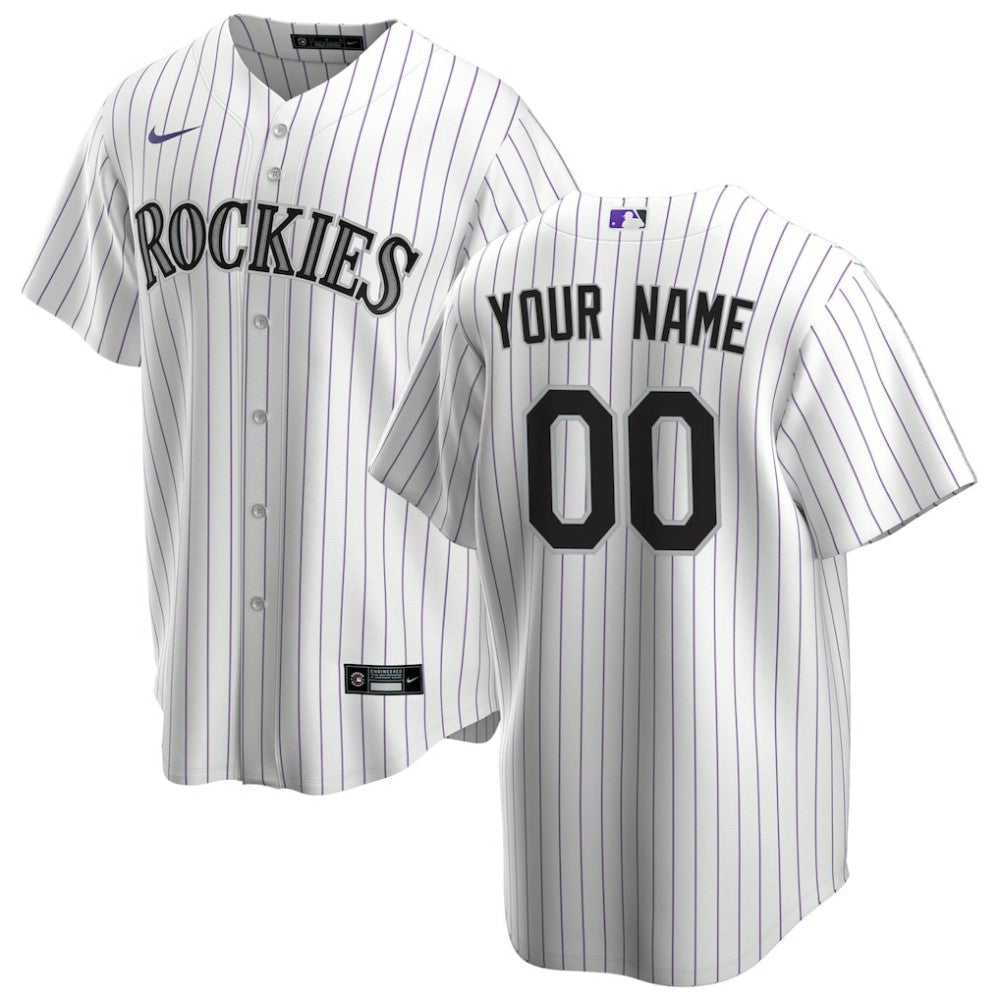 Colorado Rockies Nike Home Replica Custom Jersey Near Me