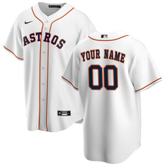 Houston Astros Nike Home Replica Custom Jersey Lifestyle