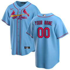 St. Louis Cardinals Nike Alternate Replica Custom Jersey Clearance