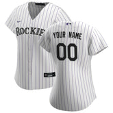 Colorado Rockies Nike Women's Home Replica Custom Jersey Lifestyle