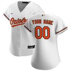 Baltimore Orioles Nike Women's Home Replica Custom Jersey Sale