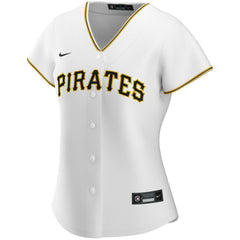 Pittsburgh Pirates Nike Women's Home Replica Custom Jersey Sale
