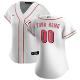 Cincinnati Reds Nike Women's Home Replica Custom Jersey Lifestyle