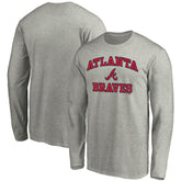 Atlanta Braves Fanatics Heart & Soul Long Sleeve T-Shirt On Sale
