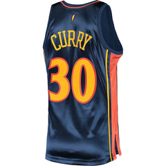 Mitchell & Ness - Stephen Curry Golden State Warriors 2009/10 Hardwood Classics Authentic Jersey - Navy