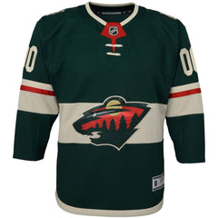 Minnesota Wild - Youth Home Premier Custom Jersey Green