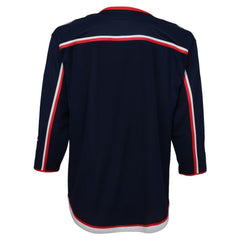 Columbus Blue Jackets - Youth Home Premier Jersey Navy