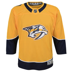 Nashville Predators - Youth Home Premier Blank Jersey Yellow