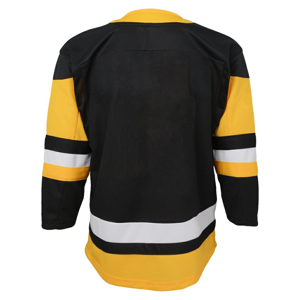 Pittsburgh Penguins Youth Home Premier Blank Jersey - Black | NHL Jerseys