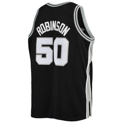 Mitchell & Ness - David Robinson San Antonio Spurs 1998/99 Big & Tall Hardwood Classics Swingman Jersey - Black