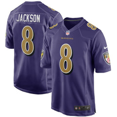 Lamar Jackson Baltimore Ravens Alternate Game Jersey Purple - Nike
